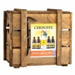 La Chouffe Bierkist + Glas